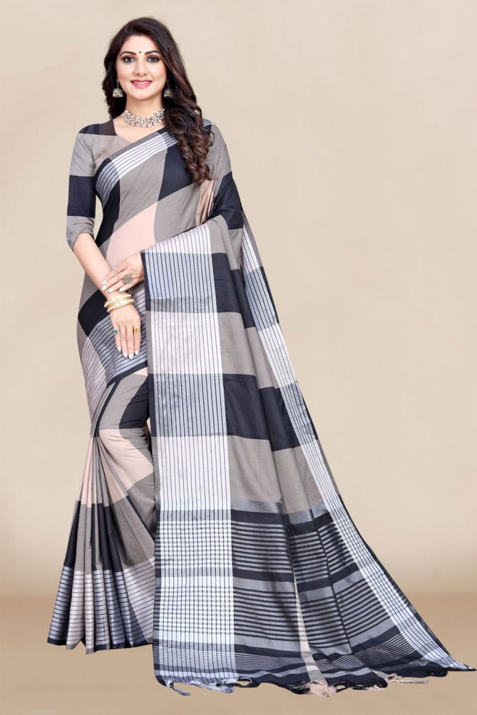 Rehana V Casual Wear Designer Cotton Saree Collection